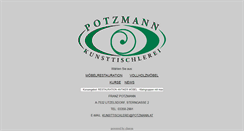 Desktop Screenshot of potzmann.at